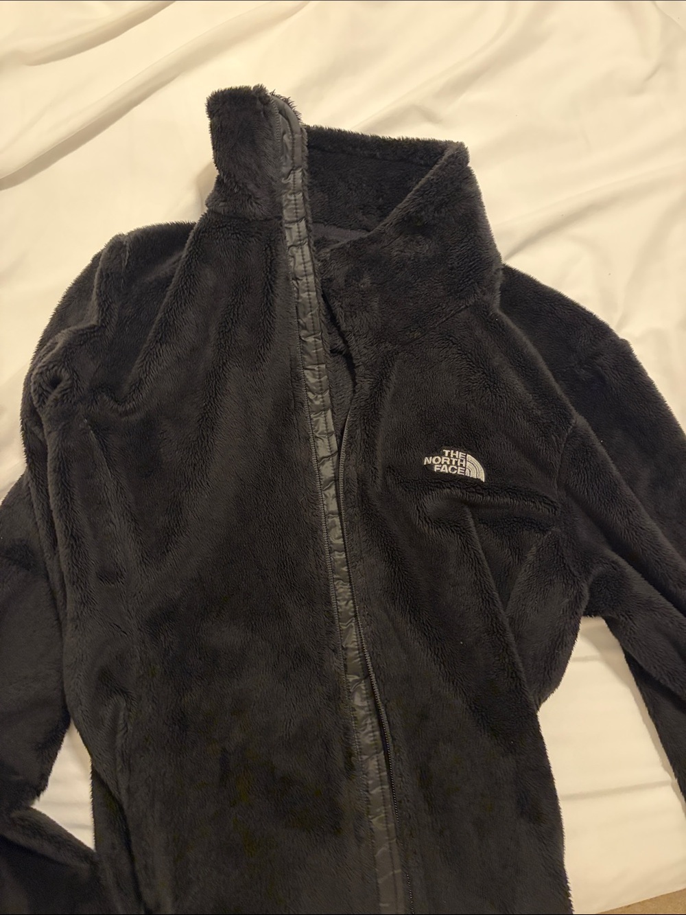 The North Face Black Plush Fleece Jacket